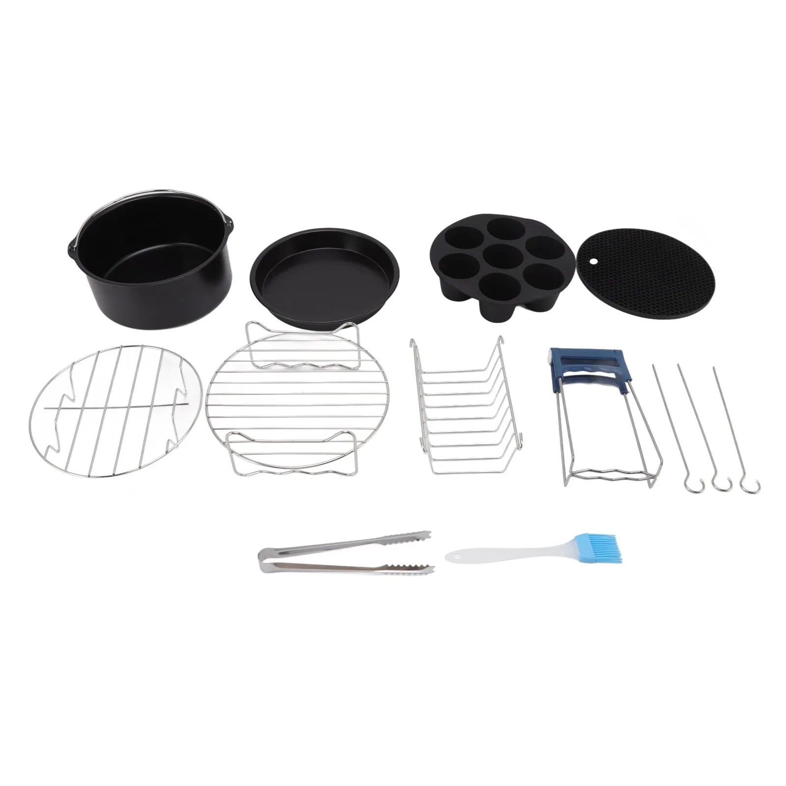 Home for Air Fryer Pans Set Wide Compatible Heatproof  Stainless Steel For Air Fryer Pans Set Easy Cleaning for Restaurant