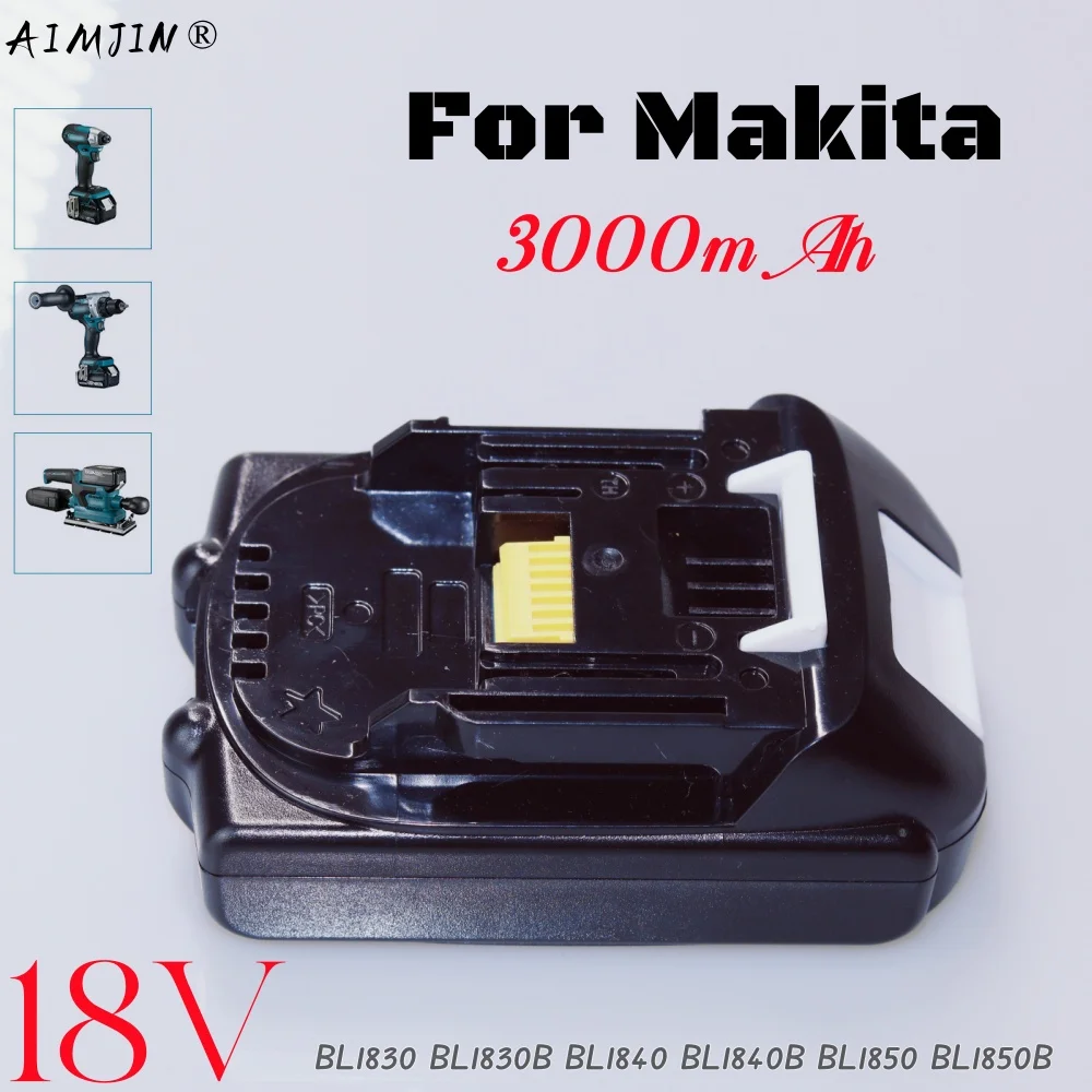 

3.0Ah 18V Rechargeable Battery Lithium Ion Battery Electric Power Tool For Makita Battery BL1860B BL1860 BL1850