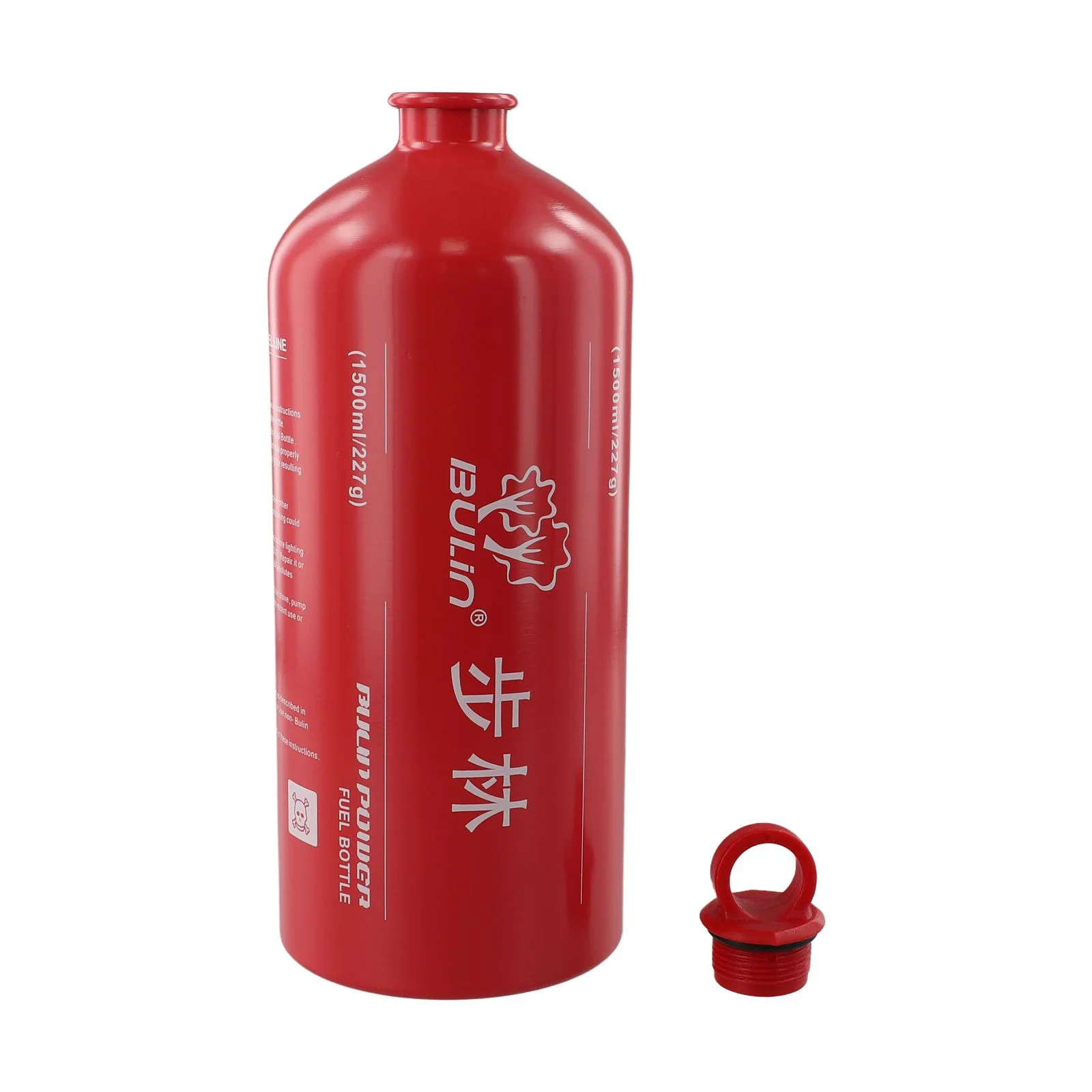 Outdoor 1500ML Alcohol Liquid Gas-Fuel Can Professional Camping Fuel Bottle Alcohol Petrol Kerosene Storage Bottle AluminumAlloy