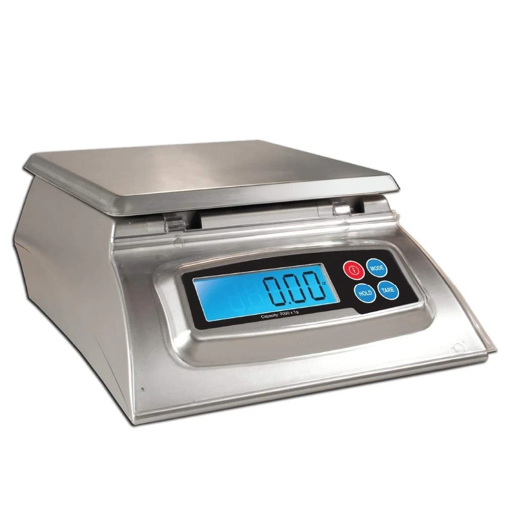 Digital Scale Stainless Steel 11lb with Tare Function Precise Grams Ounces for Kitchen Cooking Silver