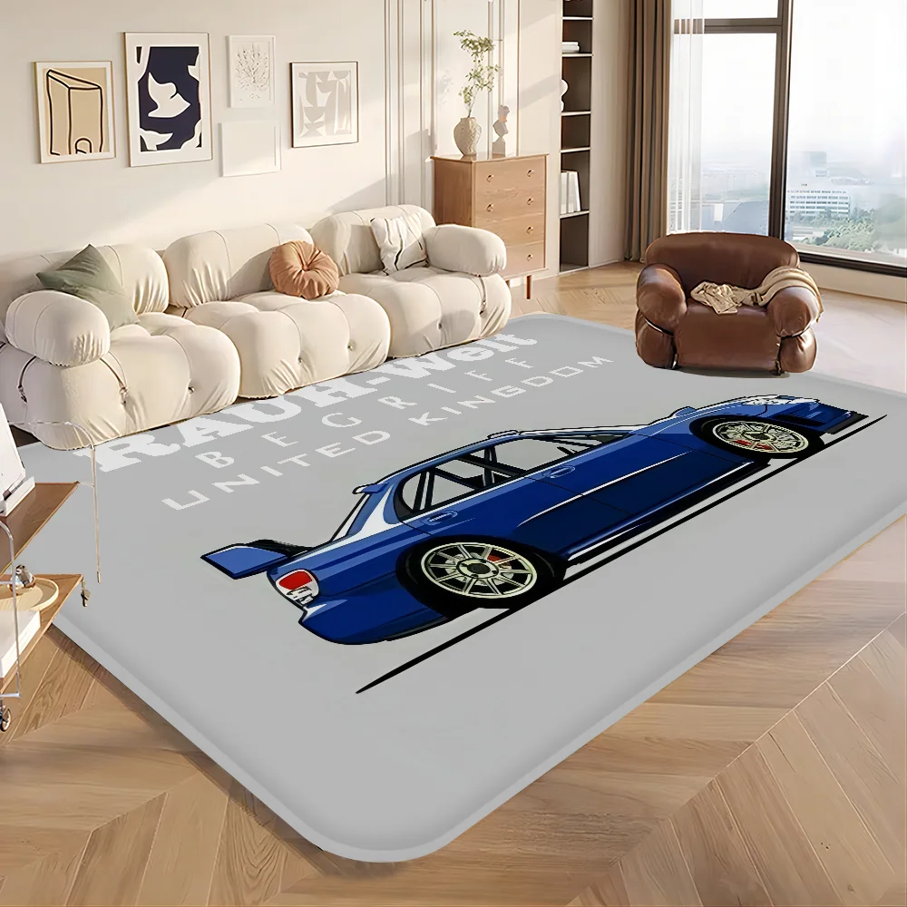 Tokyo JDM Drift Sports Car Floor Mat Bath Mat Nordic Style Home Doormat Bathroom-Toilet Mats Bedroom Welcome Doormat