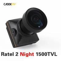 Caddx Ratel 2 Night Version Micro 1500TVL 8Mega /F1.2 Lens Starlight Low Latency 16:9 / 4:3 (Variable) for FPV DIY Replacement