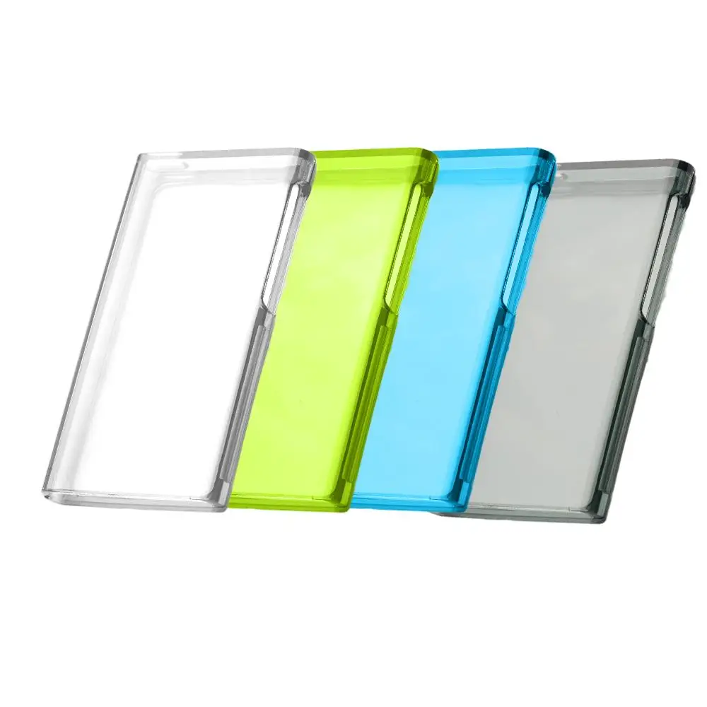 Suitable For Apple IPod Nano 7 Protective Case Nano 7 Solid Color PC Transparent Single Bottom Double-sided Hard Shell