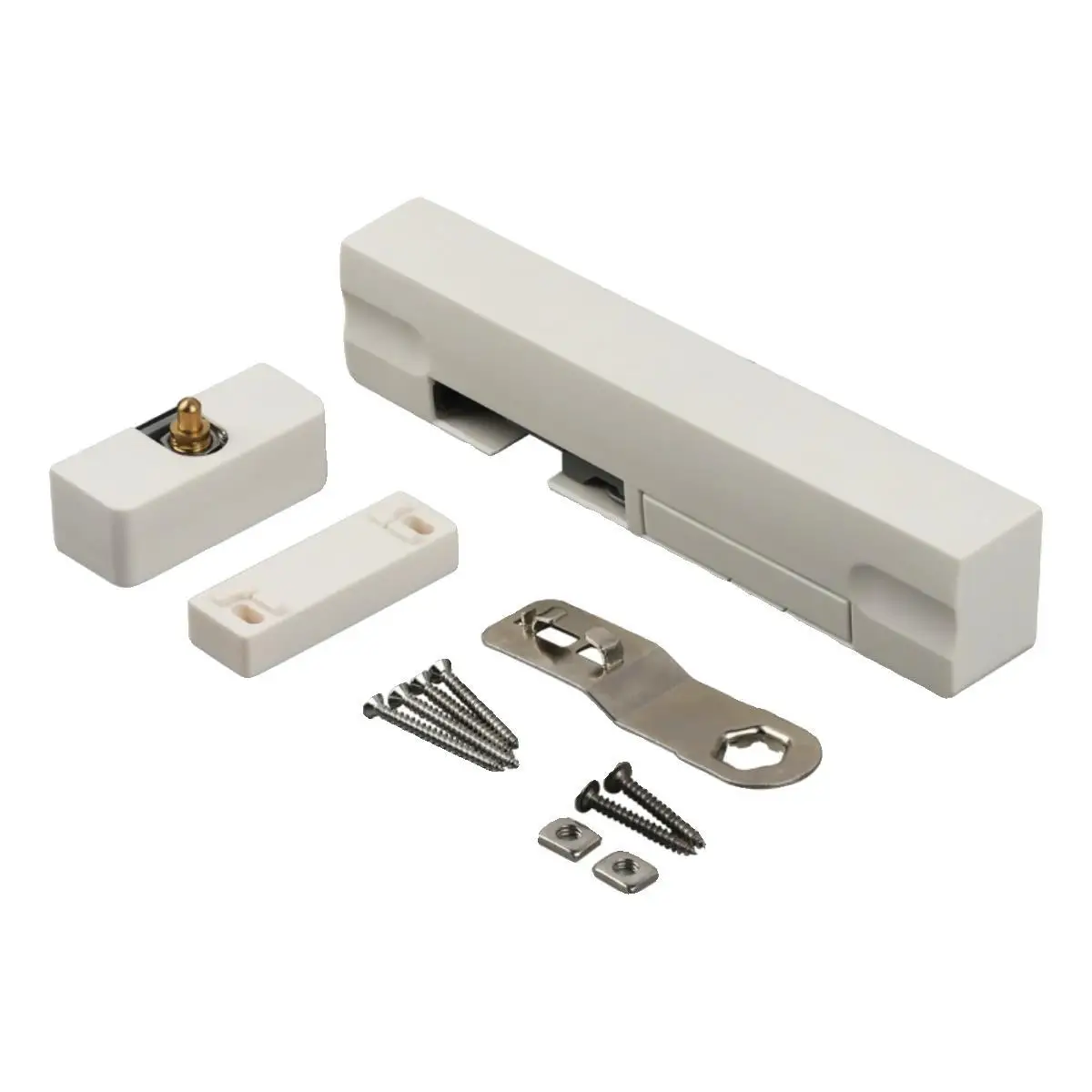 Silent concealed hydraulic door closer for home use, damping door buffer, automatic door closing hardware accessories