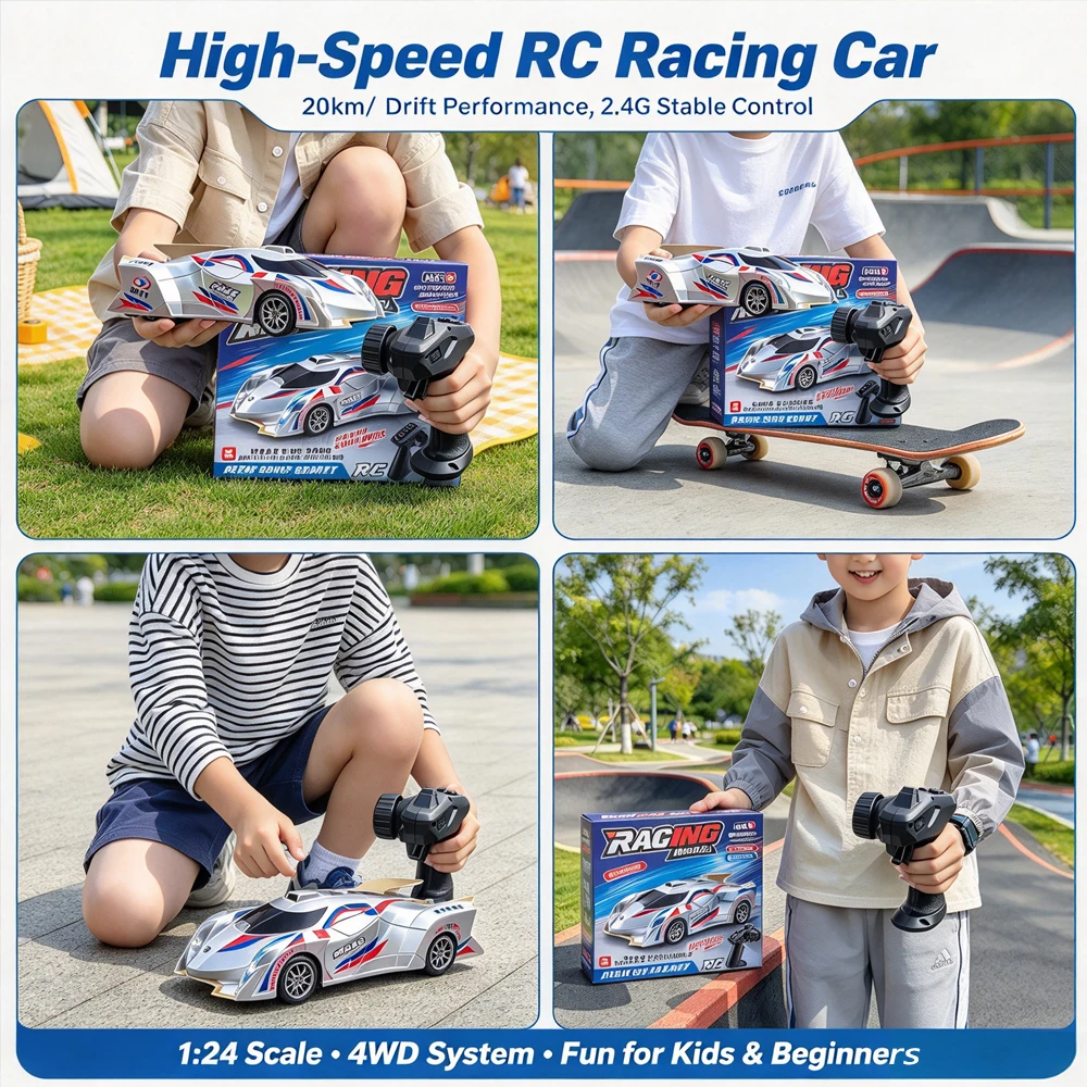 2.4G 4WD RC Drift Racing Car 1 - Rc Drift Car 1 24 Scale 4Wd recension och pris