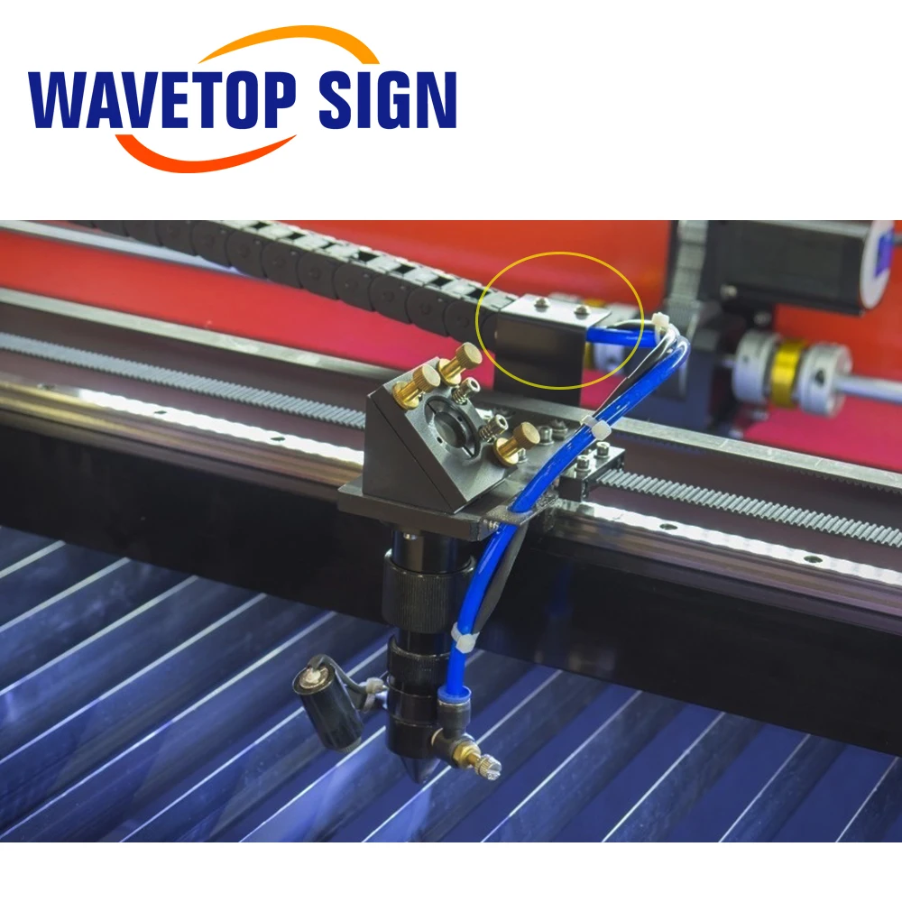 WaveTopSign serie E Set di teste Laser CO2 + 1 pz obiettivo di messa a fuoco + 3 pezzi specchi Si / Mo per parti di macchine da taglio incisore Laser Co2