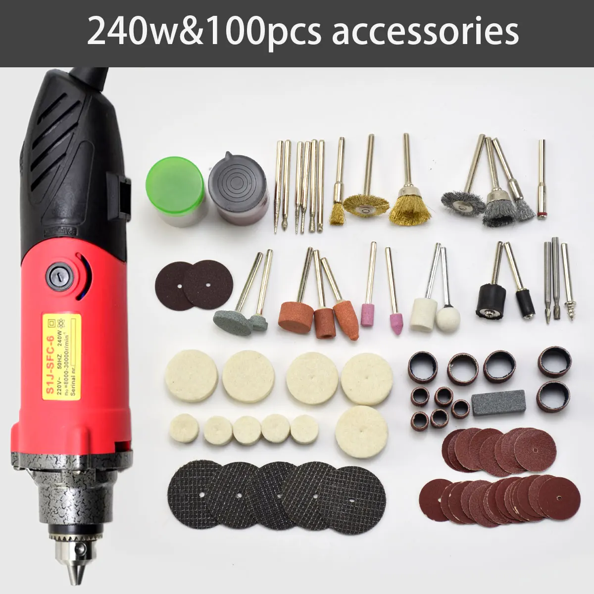 Power Rotary Tool Set Carving Tool Multifunctional Mini Drill Grinder Miniature Electric Drill Versatile Rotary Tool Kit Variable Speed