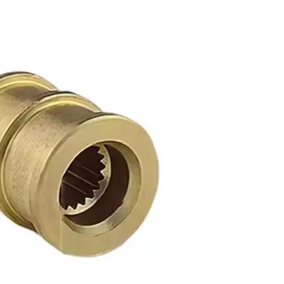 Brass Faucet Valve Extension Rod 7.6mm 20 Tooth Stem For Sink Mixer Tap Repair Replacement Part  Copper Core Sleeve