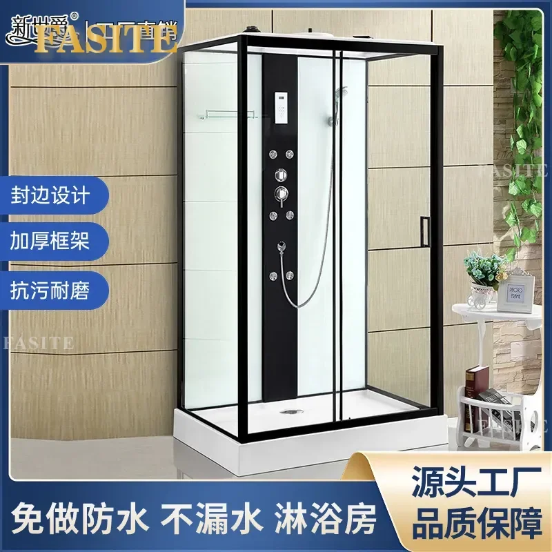 for Integral Shower Room Integrated Dry and Wet Separation Bathroom Partition Household Bath Room Warm Air Rectangle
