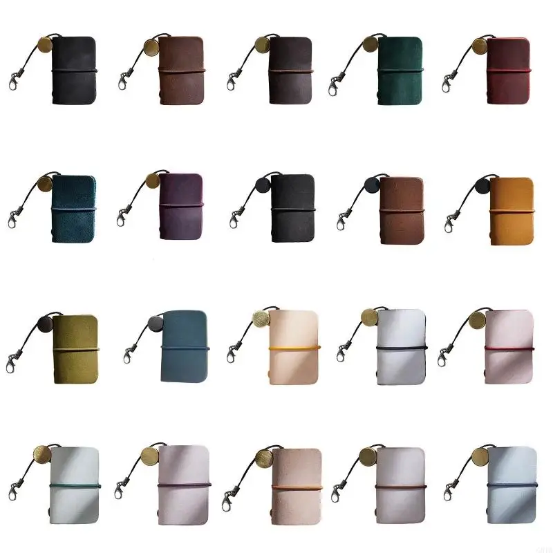 G8TA милый кожаный блокнот карманный размер толстого безрезультатной бумаги для ежедневного организатора записей