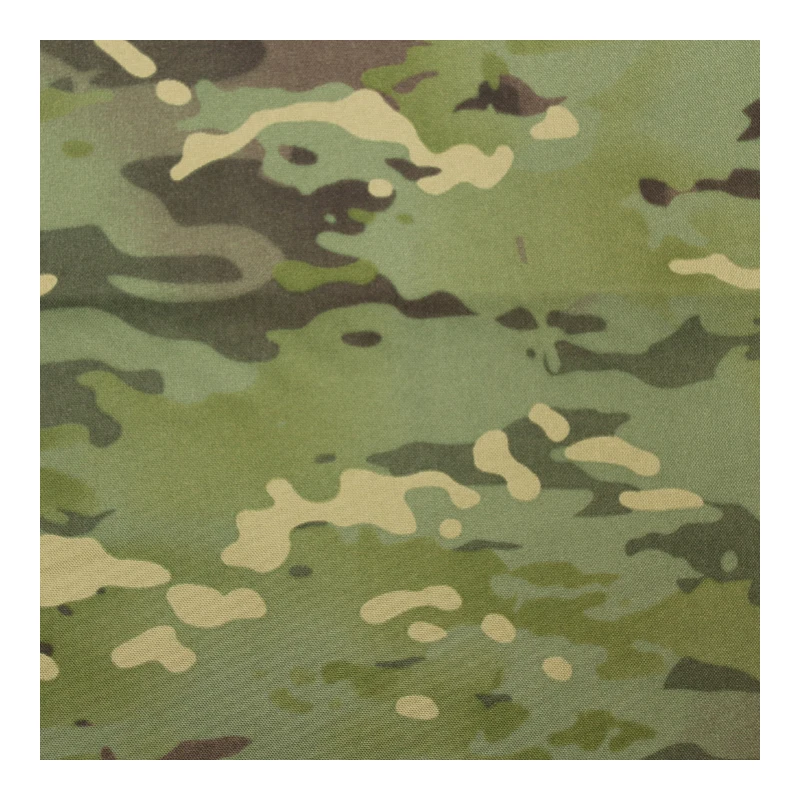 500D Nylon Cordura 500D Jungle CP Camo 100% Woven Water-Resistant PU Coated for Tactical Gear Backpack Military Rucksack Camping
