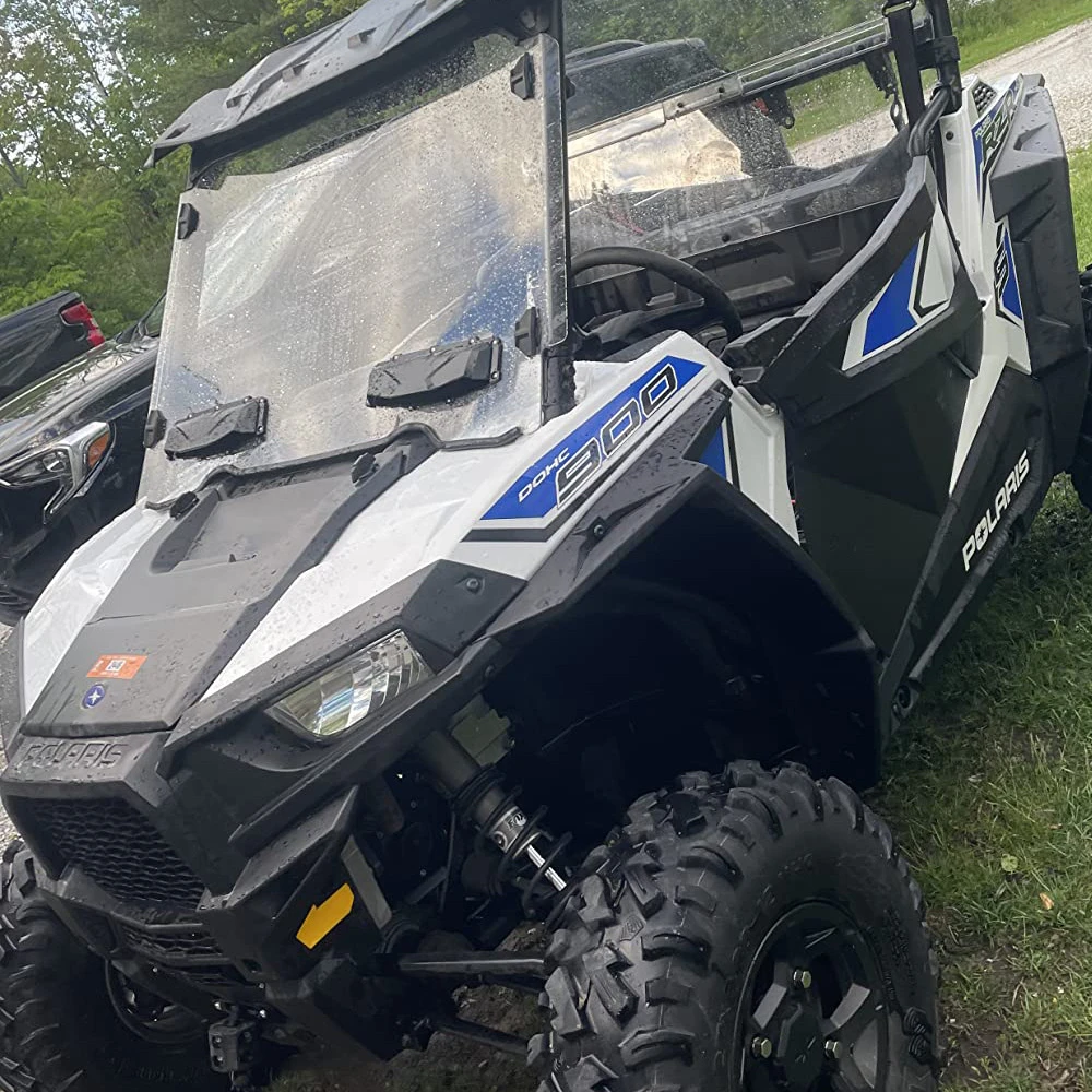 Self Install UTV Windshield Vent Kit (Oncludes 2 Vents) For Hard Coated Polycarbonate Windshields Easy To Use Practical Durable