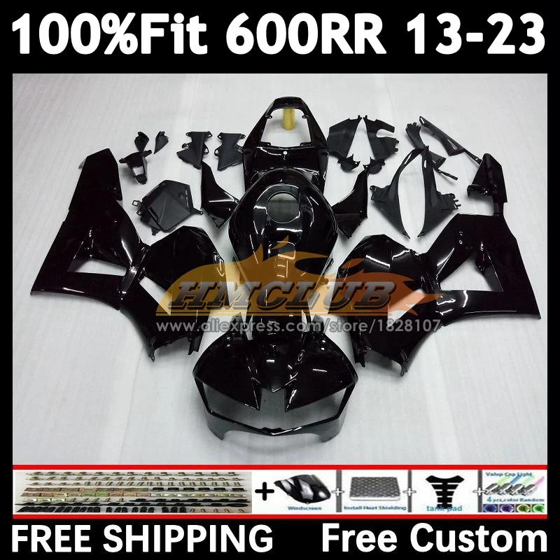 OEM gloss black Kit For HONDA CBR600 CBR 600RR 600 CC F5 RR 62No.3 CBR600RR 13 14 15 16 17 18 2019 2020 2021 2022 2023 Fairing