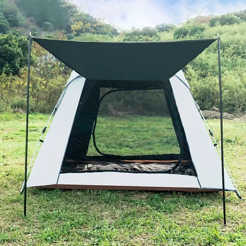 exquisite craftsmanship Tent outdoor fully automatic sunscreen ventilation one room and one living room
