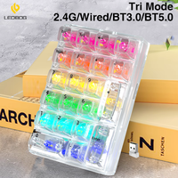 LEOBOG K21 Wireless Bluetooth Numeric Keypad Tri-Mode Macro Custom Hot-Swap Photoshop Accounting Numpad Gaming Keyboard