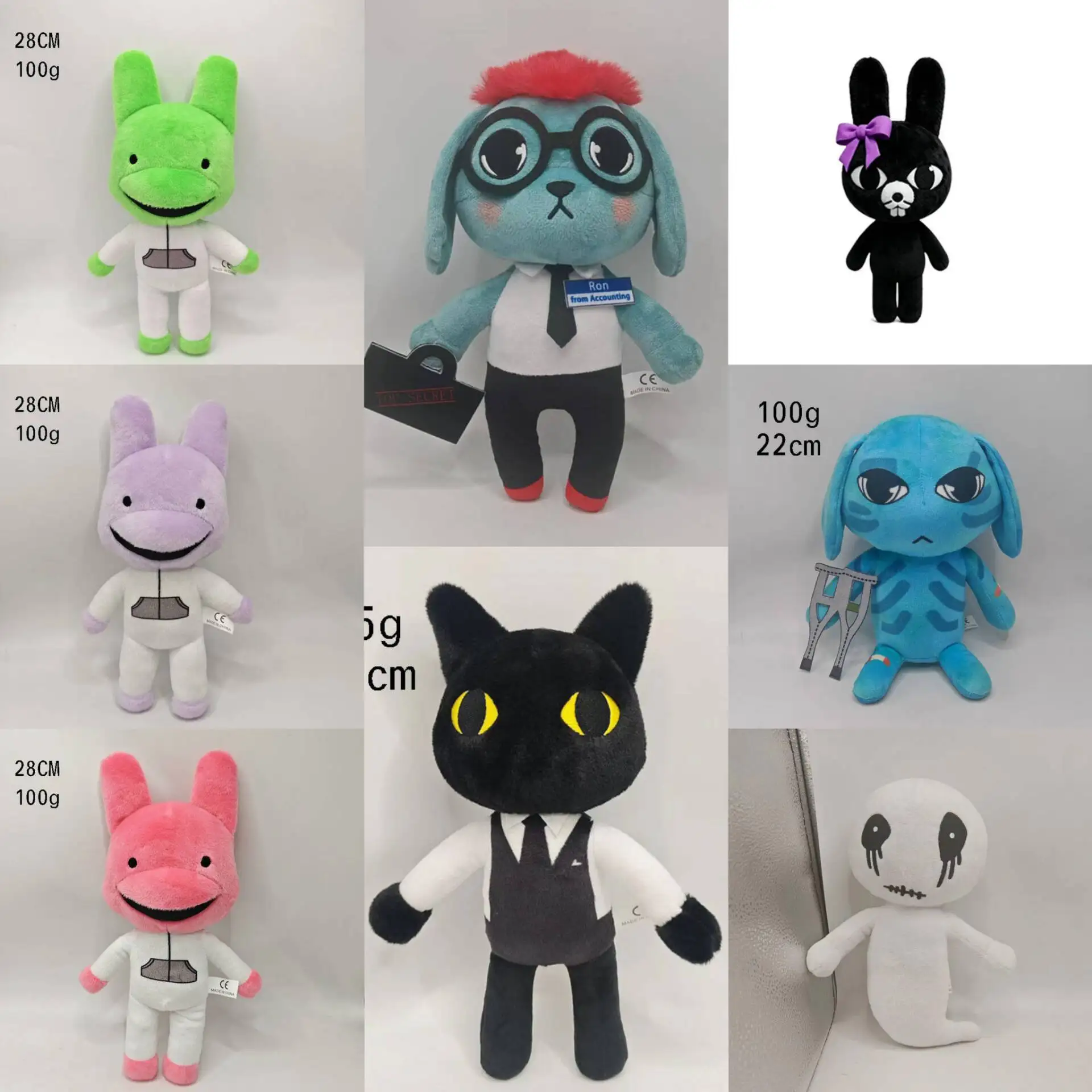 In Stock Animal Hospital Plush Toys Anime Surrounding Cute Soft Stuffed Animal Toy Collectible Desktop Decoration Birthday Gifts