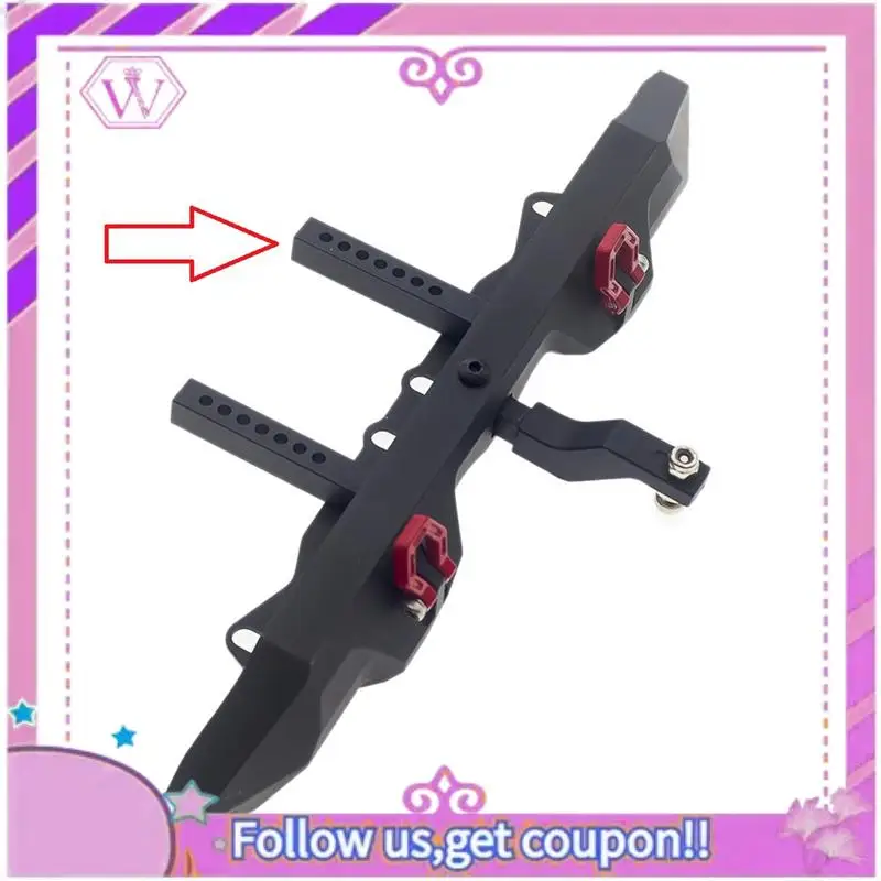 

Upgraded 6PCS Metal Bumper Mount Holder Post For 1/10 RC Crawler Car Axial SCX10 90046 SCX10 III AXI03007 Traxxas TRX4 TRX6