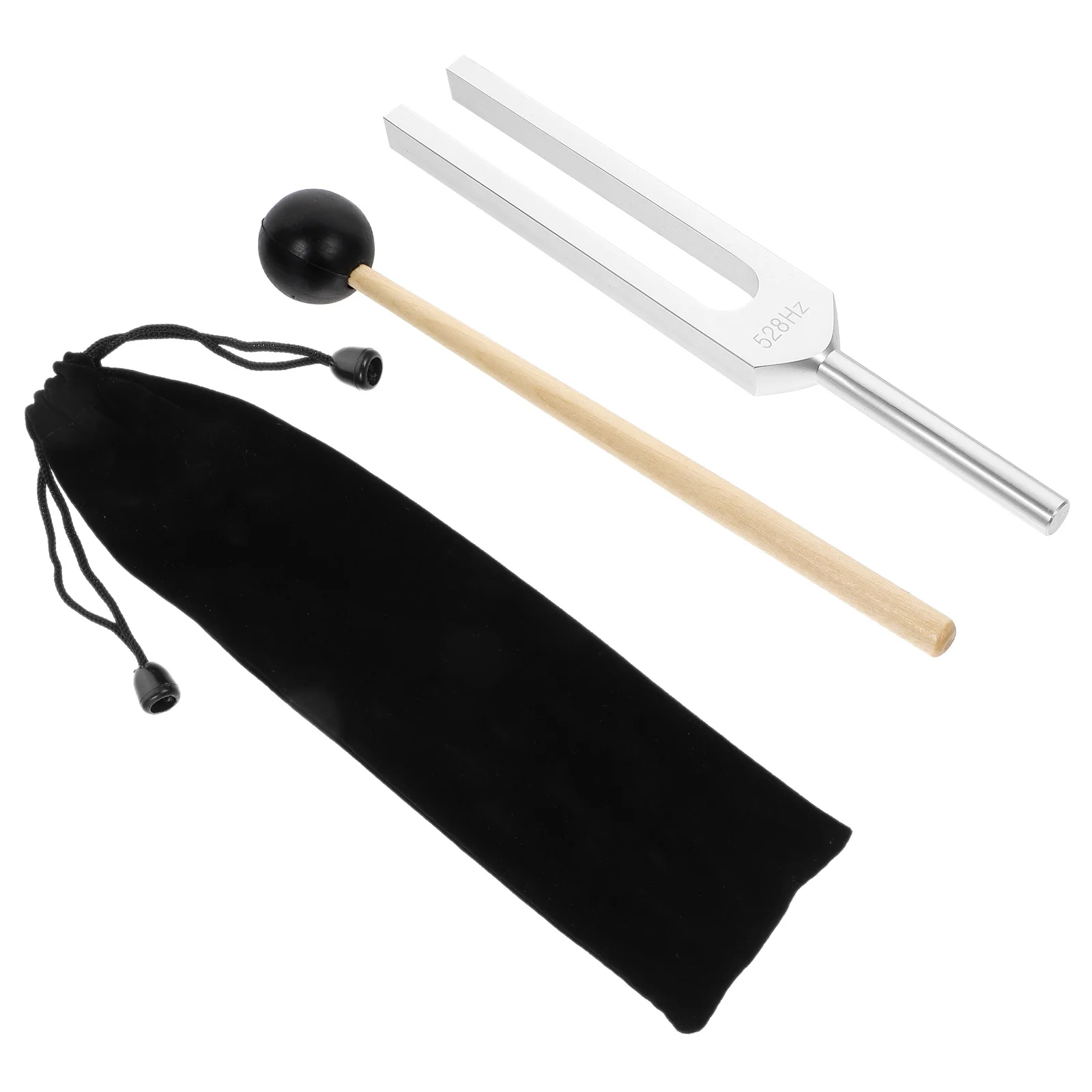 

1Set Tuning Fork Musical Instrument 528Hz Aluminum Alloy Chakra Healing Tool Sound Therapy Energy Balancing Stress Relief Yoga