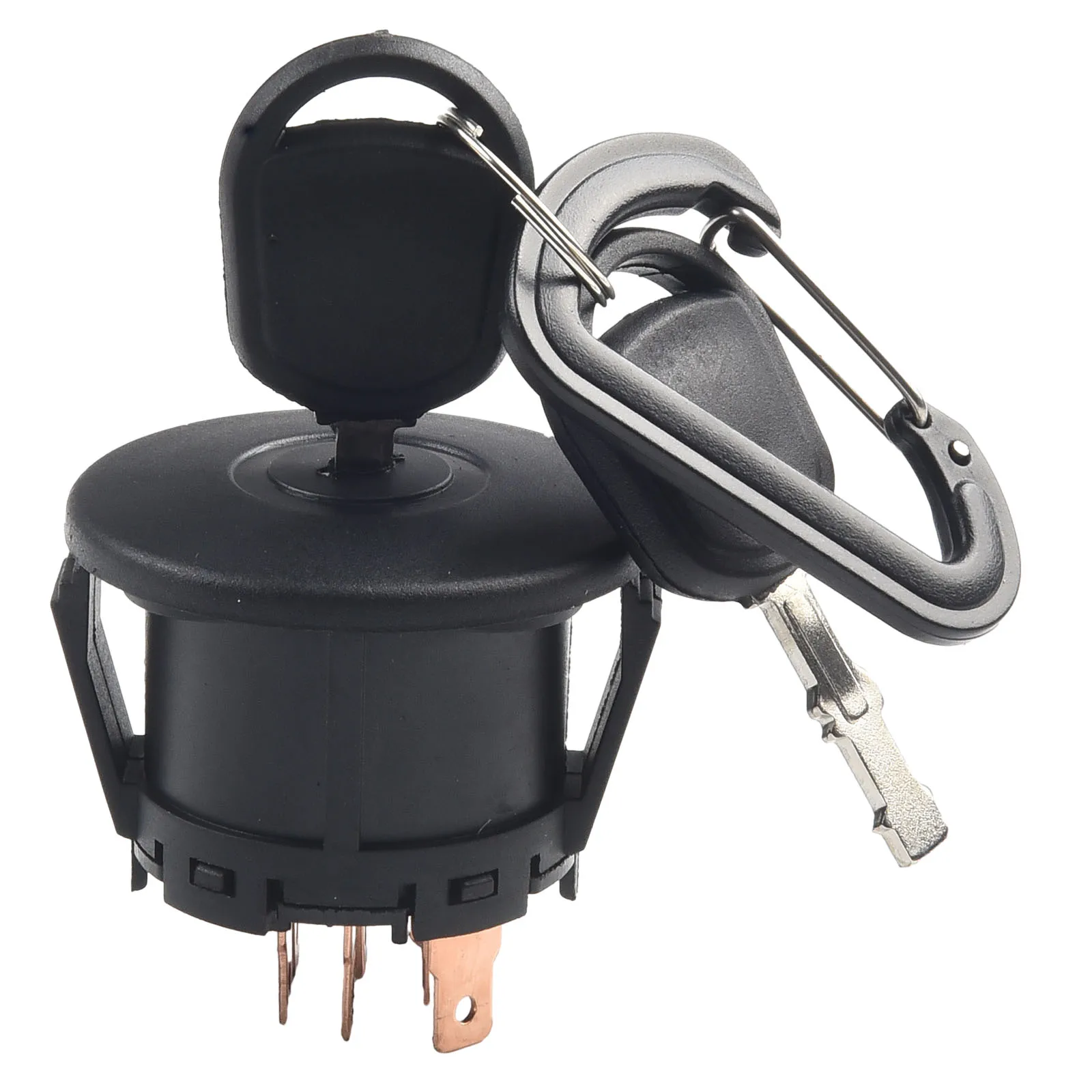 

Replacement Ignition Key Switch for OEM 925 06119B 725 04227A 925 04230B Compatible with Most Consumer Riding Mowers 2 Keys Pack