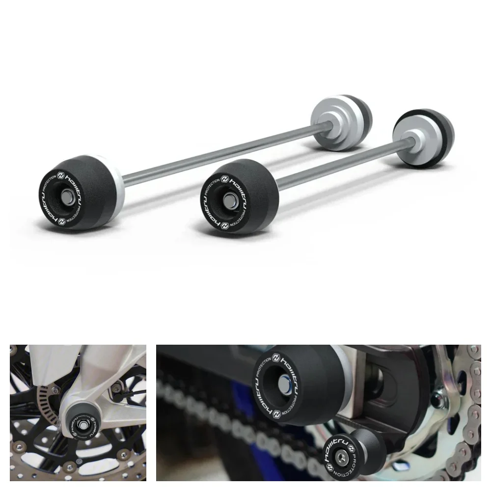 

Для Suzuki GSX-R1000 GSX-R1000R 2017-2024 2025, ползунки вилки передней и задней оси, рама мотоцикла, защита от столкновений, ступица, защита от столкновений