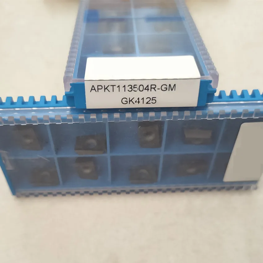 APKT113504R-GM GK4125/APKT160408R-GM GK4125 APKT113504R APKT160408R CNC carbide inserts For Cast iron  10pcs/box