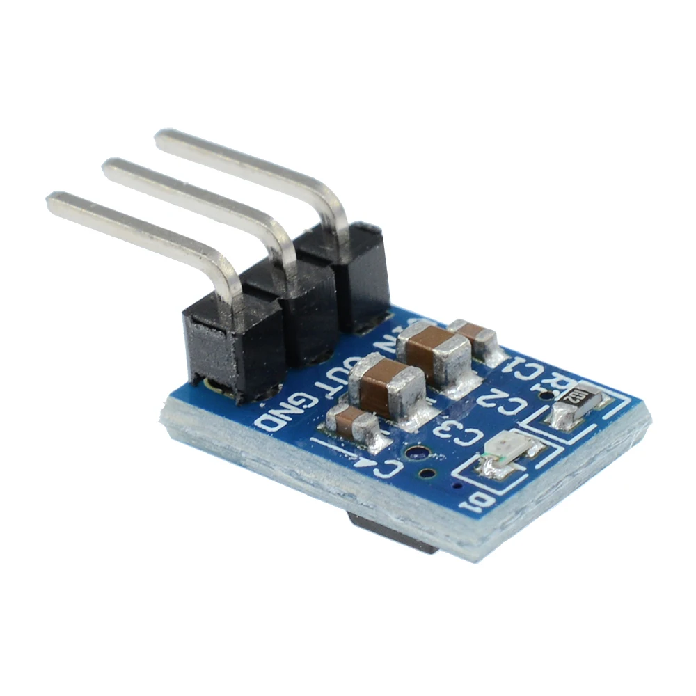 5V To 3.3V DC-DC Step Down Power Supply Buck Module AMS1117 800MA Automatic Adjustable Boost Board Start Limit Voltage