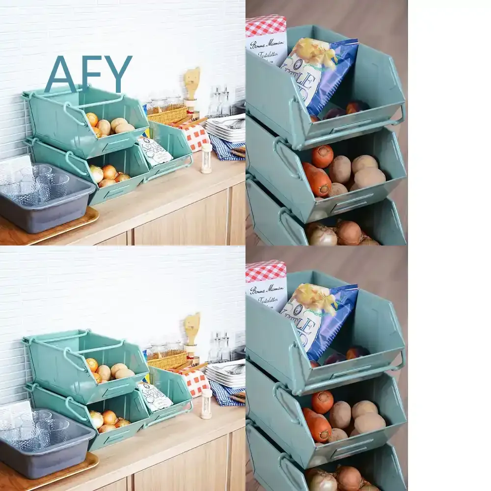 Food Storage Bucket for Kitchen Organization Stylish Simple Design Airtight Plastic Container for Dry Food Storage BPA Free