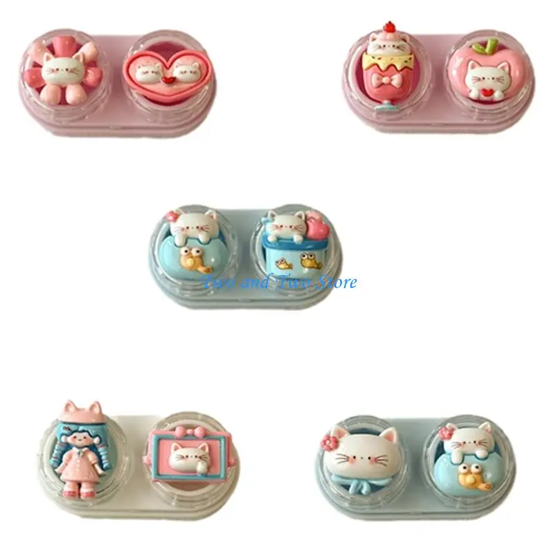 

HX6F Contact Lenses Case Contact Lenses Remover Tool Dust-proof Inserter/Remover