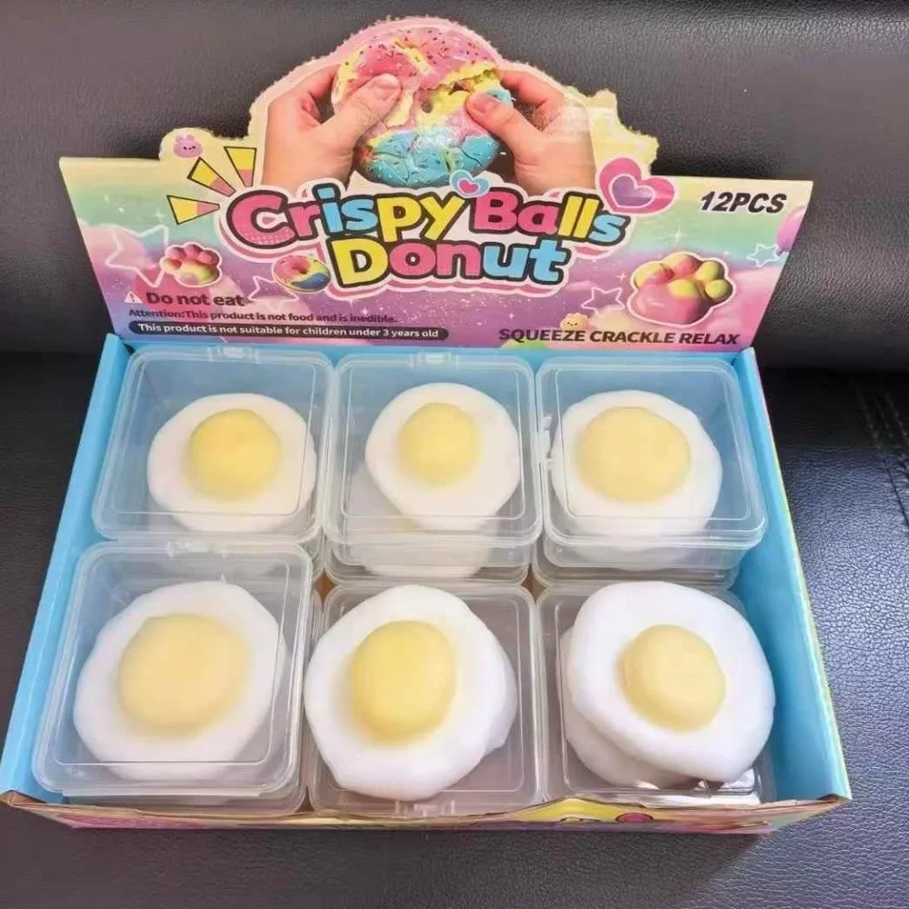 New Crunchy Sound Crispy Squeeze Wax Skin Handmade Wax Coating Stress Relief Colorful Rainbow Candy Decompression Gifts