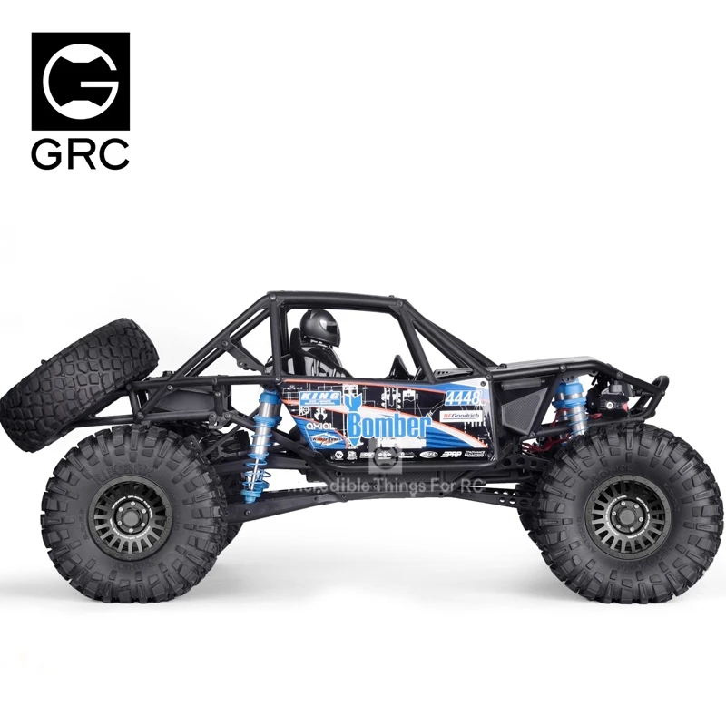 GRC RC سيارة Scx10 RR10 محور عجلات 2.2 معدن الألومنيوم Beadlock عجلات G53 ريال تسلق محور عجلات اكسسوارات # GAX0143JS/ GAX0143JD #4