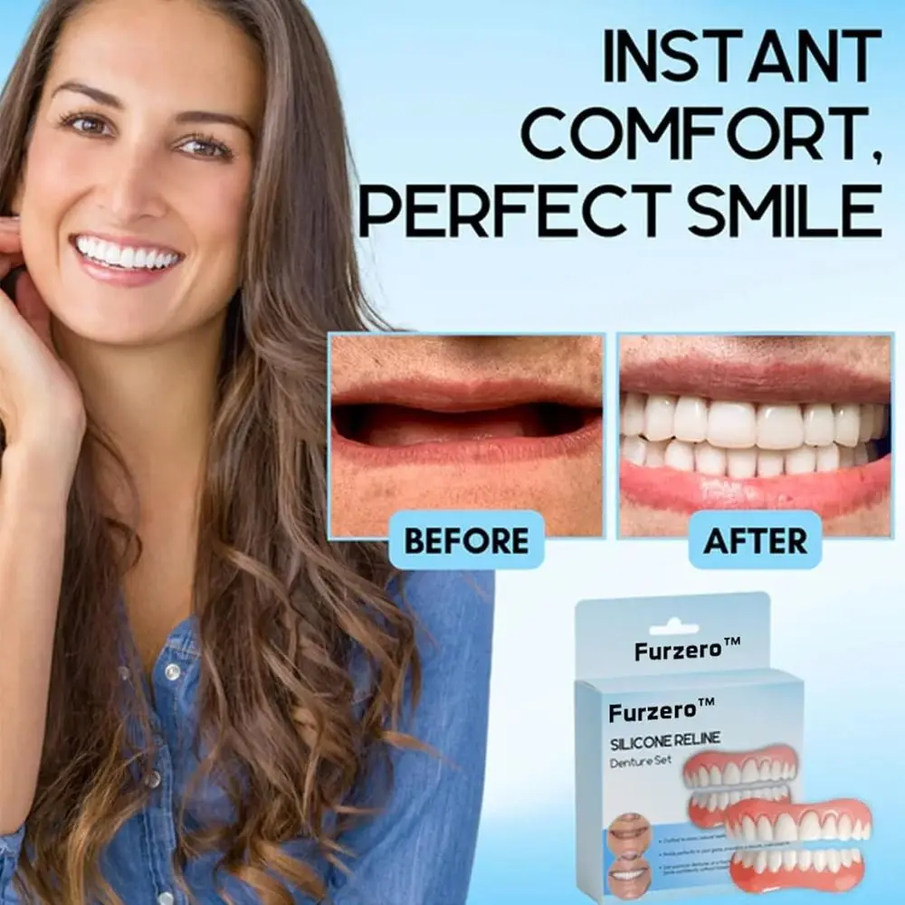 Набор для силиконовой подкладки зубных протезов Soft Fix Your Smile: мгновенная фиксация за минуты