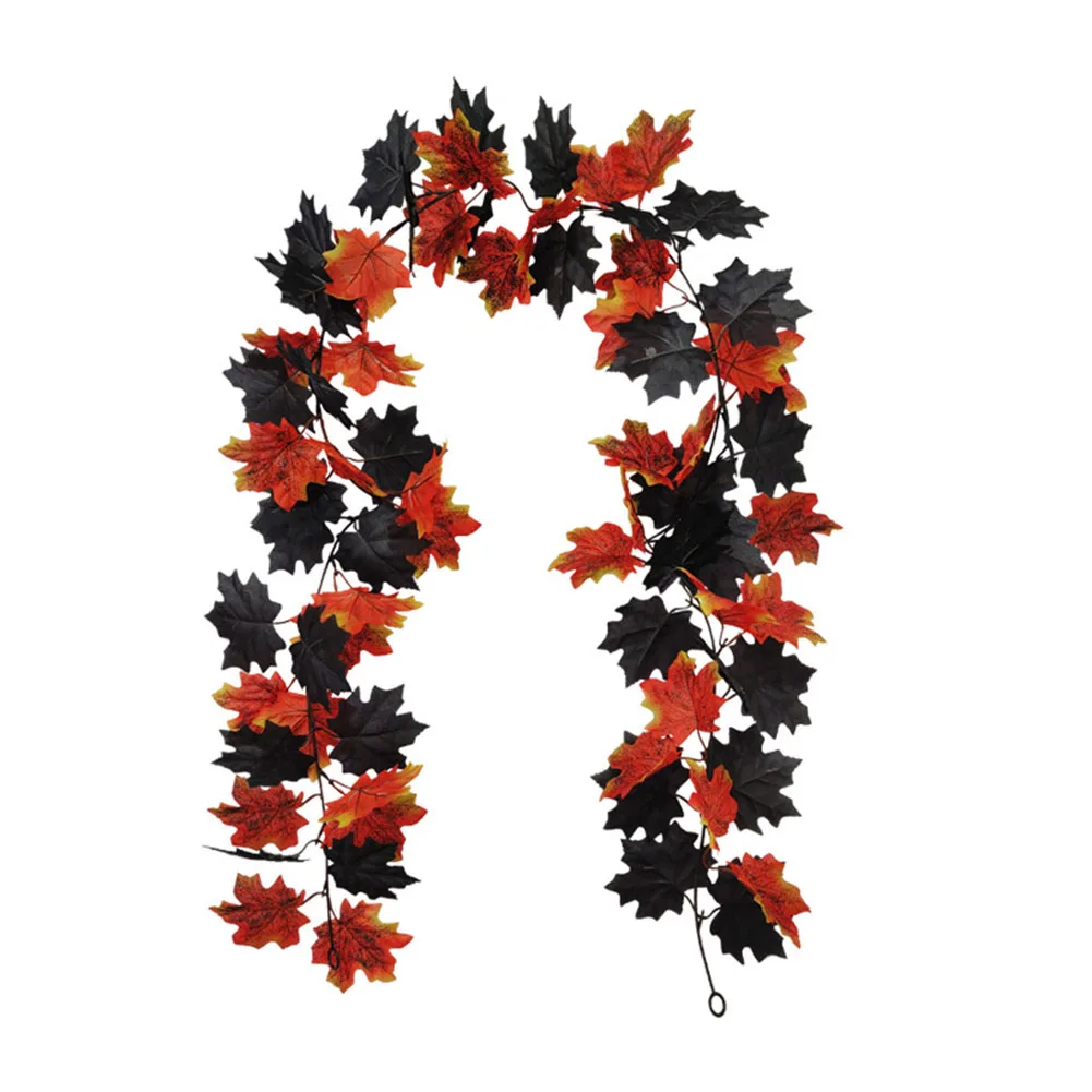 

Artificial Maple Leaf Garland For Autumn Home Decor Simulation Maple Leaf Vine For Garden Decoration Party Decorations 180cm