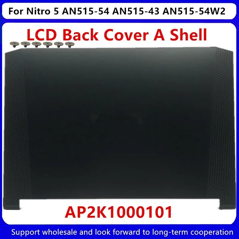 Cubierta trasera LCD para Acer Nitro 5 AN515-54 AN515-43, carcasa AP2K1000101 60.Q5AN2.003/bisel frontal/bisagras, nueva