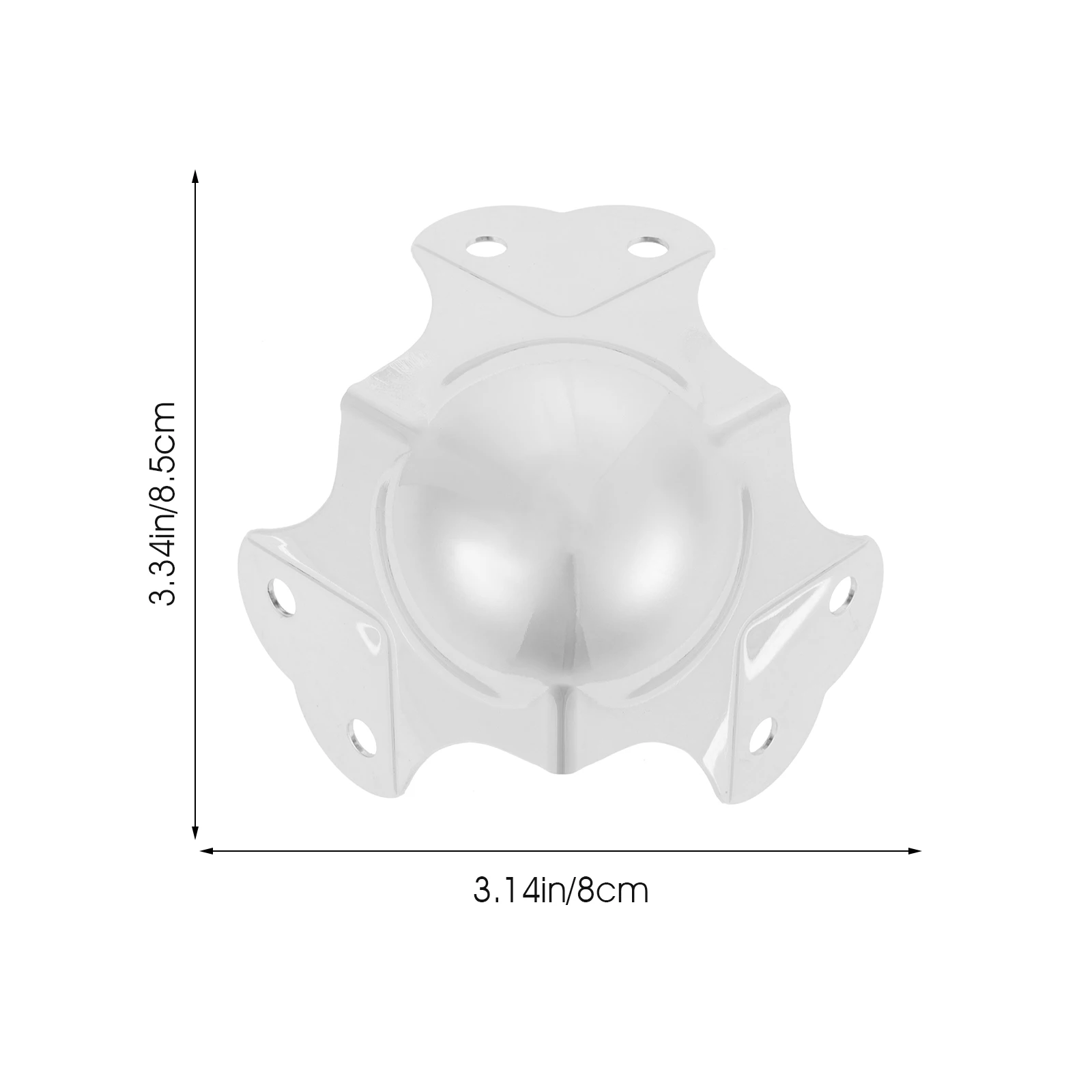 2 шт., защитные края из сплава, утолщенные металлические шариковые защитные ограждения для летного шкафа, защитная коробка для мебели, угловые протекторы, металлические