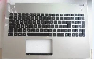 

Чехол для клавиатуры для ASUS N56 N56V N56VB N56VJ N56VM N56VV N56VZ, клавиатура с серебряной верхней крышкой C, чехол для рук