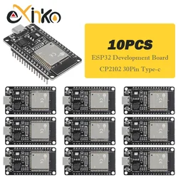 1-10PCS ESP32 ESP32 Development Board WiFi+Bluetooth Ultra-Low Power Consumption Dual Core ESP-32 ESP-32S ESP 32 Similar ESP8266