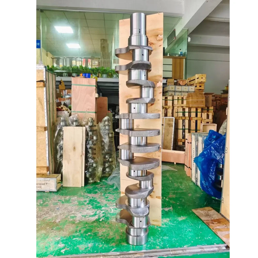 في المخزون تصنيع العمود المرفقي غامق الصلب المرفقي 6D170 6D170-3 6D170-5 DI ECI لقطع غيار كوماتسو