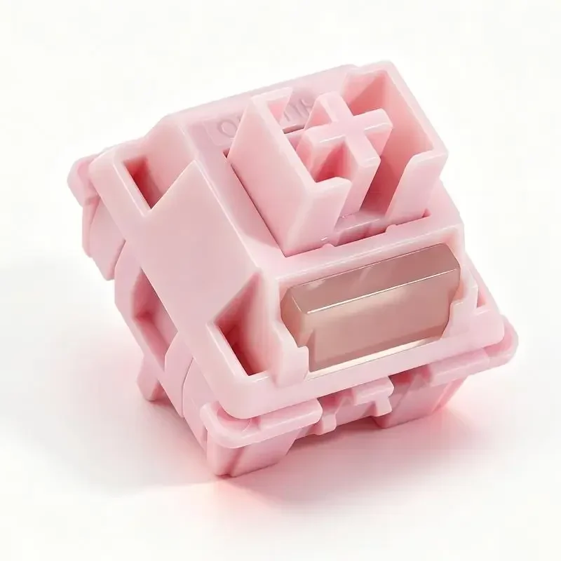 HUANO Sakura V2 V3 Schalter Pink 35gf 42gf 5-Pin Linear Creamy Switches für individuelle DIY 60% Gaming Mechanische Tastatur POK POM PA66