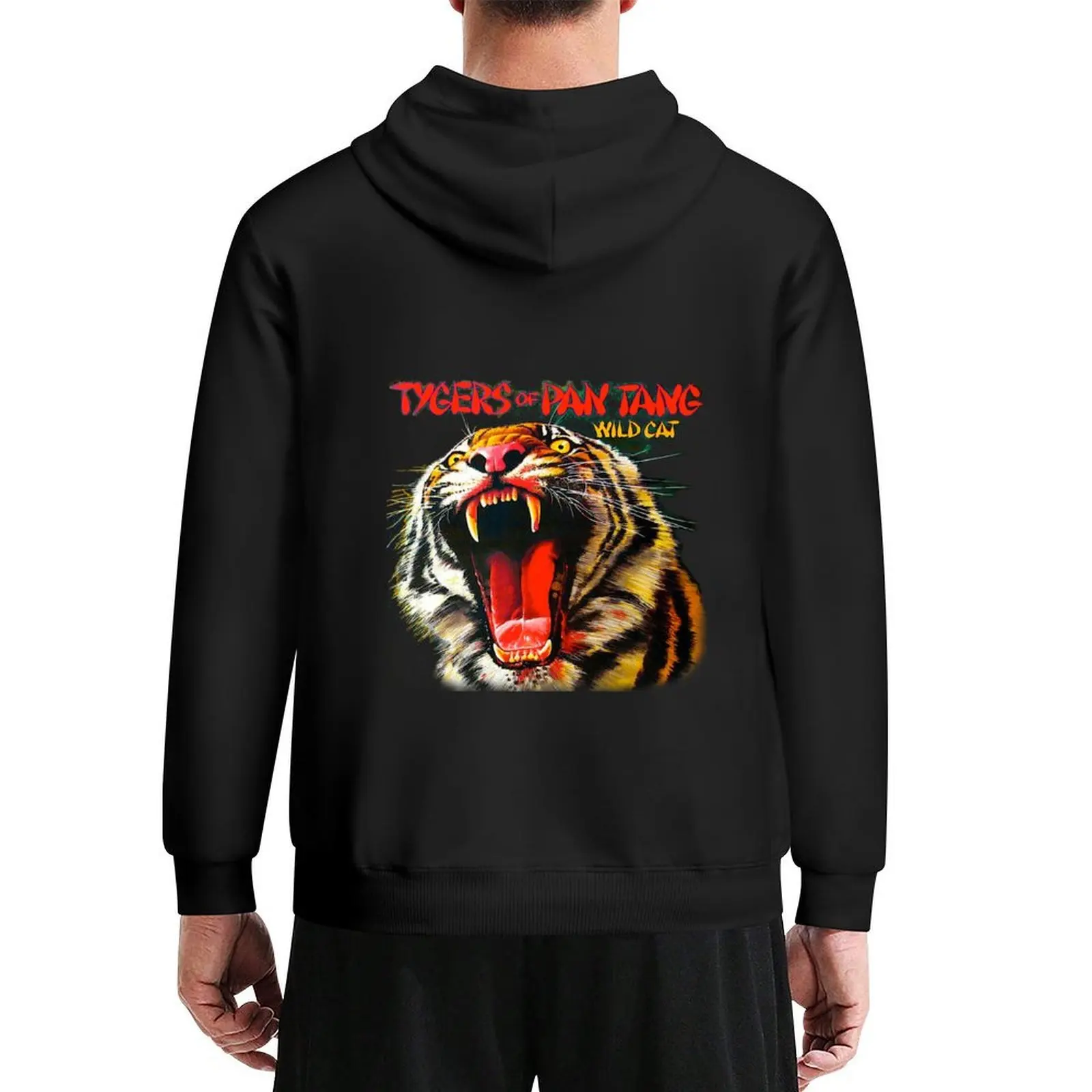 Wild Cat Tygers of Pan Tang Homage to NWOBHM Hoodie male clothes men wear graphic t shirts men aesthetic clothing new hooded tee