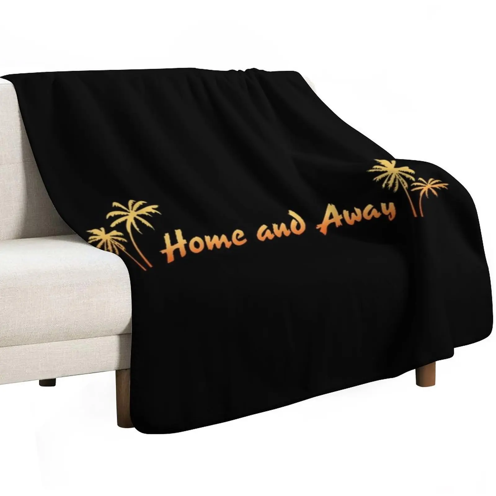 Retro Home And Away Logo Essential Throw Blanket Single Cute Giant Sofa Baby Weighted Warm Blankets