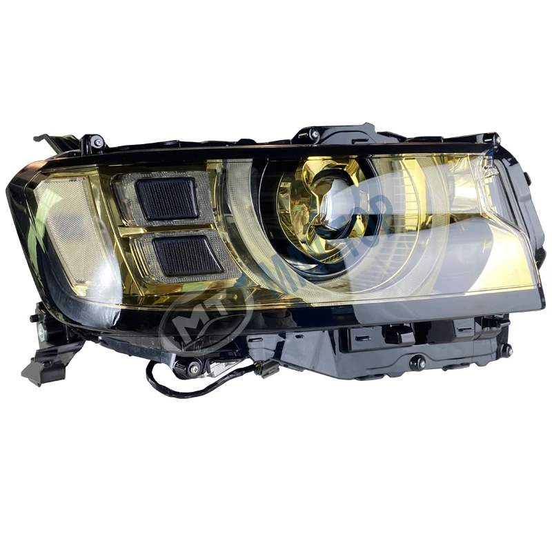 Maictop Car Accessories Upgrade Front Led Golden Headlight Head Light for Land Cruiser 300 Lc300 Fj300 2023 2022 - Image 2