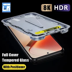 20D One-click Installation Tempered Glass for Vivo iQOO Z9 Turbo Z9X Z8X Screen Protector for iQOO Neo 7 8 9 10 9S Pro Plus Film