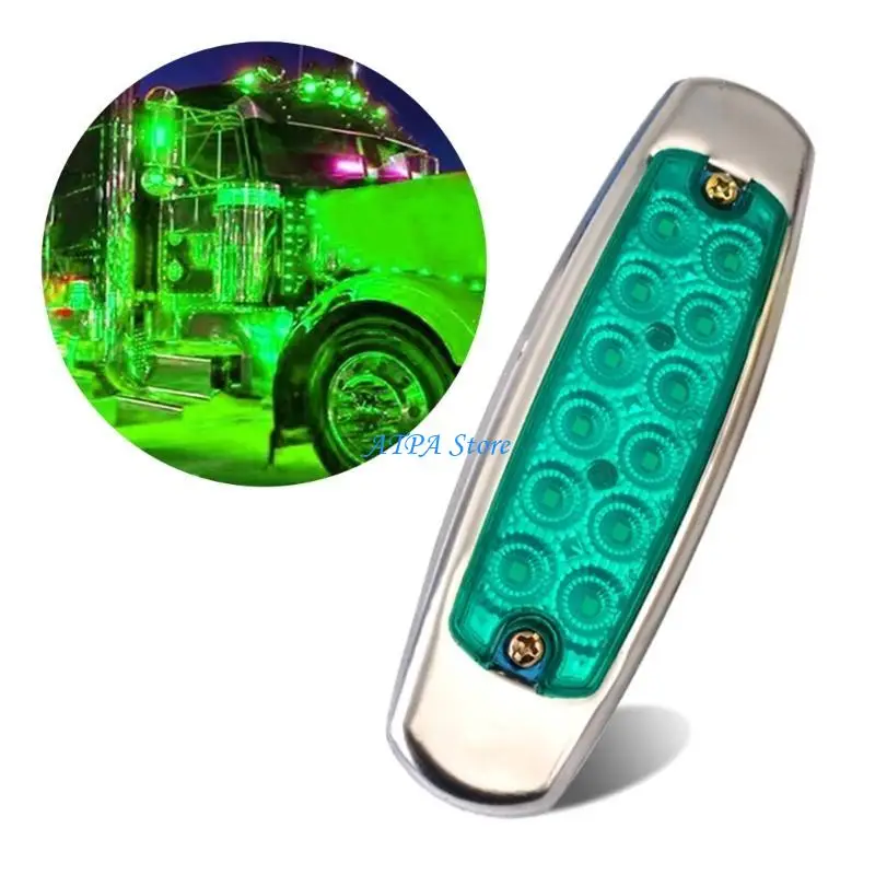 

U13C Led Trailer Light Front Rear Side Marker Light Clearance Waterproof Sealed Automobile Marker Light