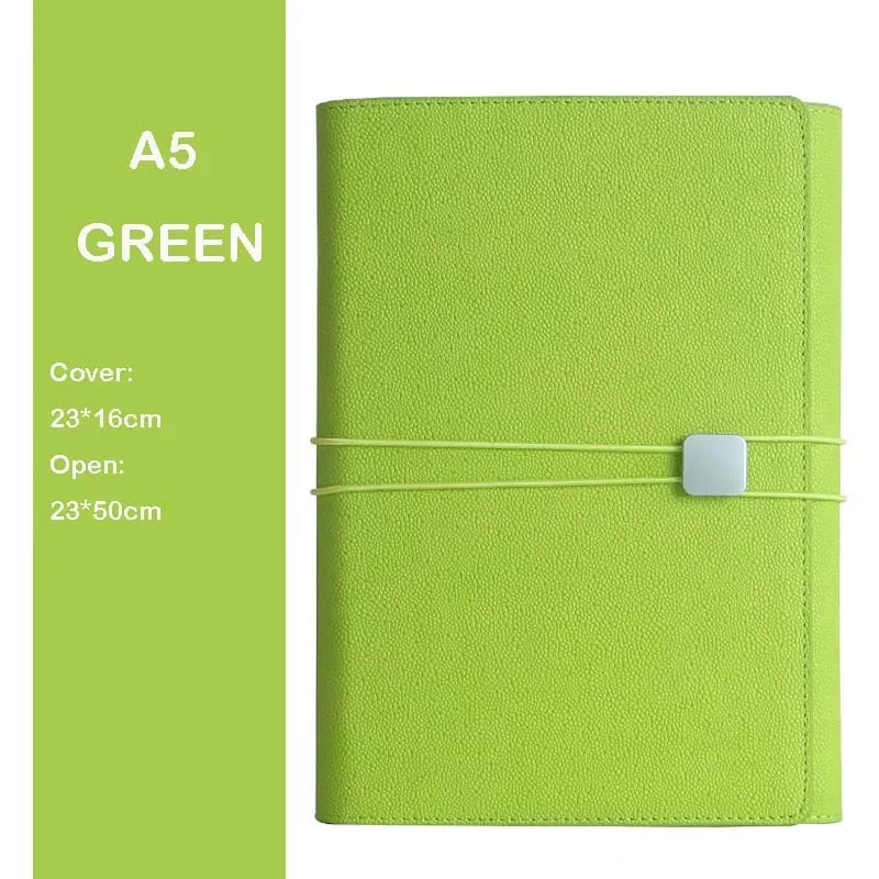 A5 Loose-leaf Creative Notebook Multi-function Coil Notepad Business Gift Box Set Hand Account Leather Case Notebook Case