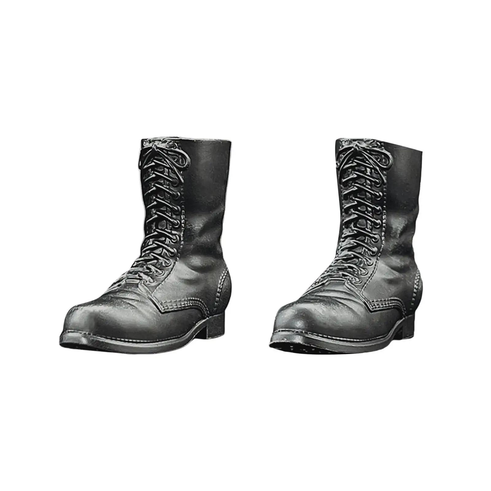 1/6 Scale Action Figure Shoes Boot Shoes DIY Body Parts Kids Toy Sodier Boots 12 inch Doll Shoes for 12in Doll Model Accs