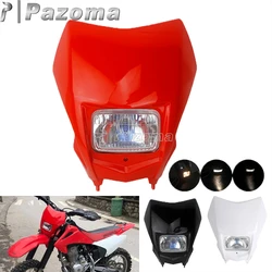 Front Headlight Dirt Bike Enduro Motorcycle Low High Beam Head Light For Honda CRF 450 250 230 150 125 110 Yamaha Suzuki 2015-20