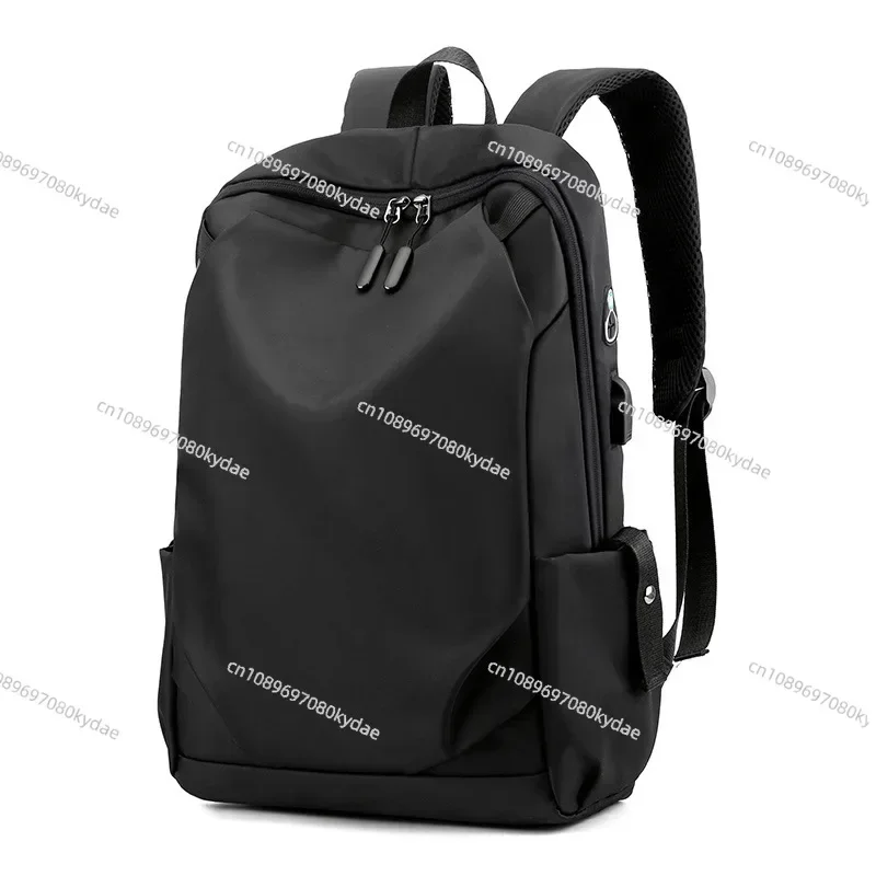 Fashion men's and women's simple school bag Oxford cloth computer backpack large capacity student backpack