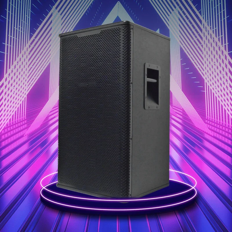 150W 15 "woofer sistema de altavoces PA con alimentación de audio profesional caja de sonido equipo de DJ altavoces de Fiesta al aire libre Bocina Parlante