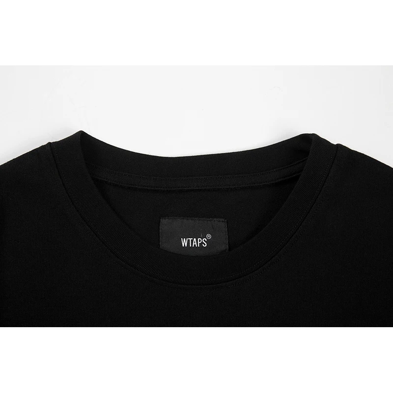 2024ss Summer New WTAPS T Shirts Men Woman High Quality Heavyweight Cotton Loose Casual Lovers Trend Top Tees