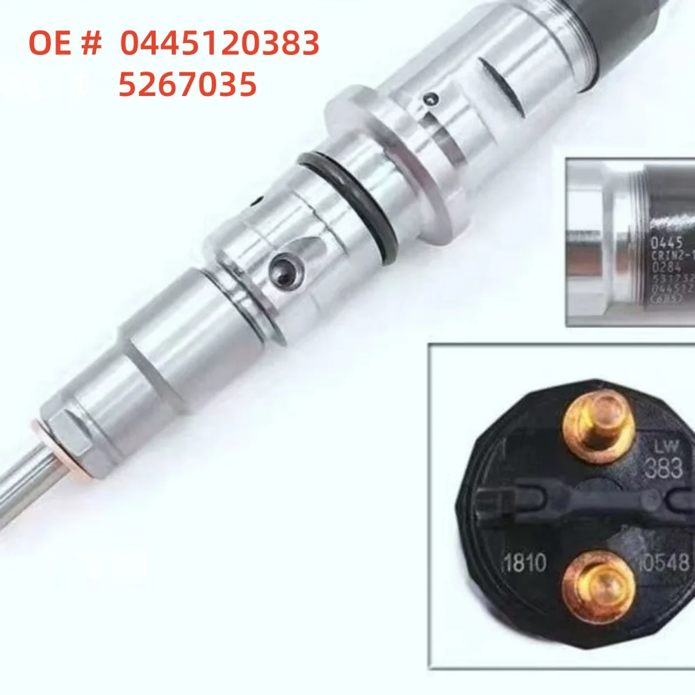 

Высококачественный новый топливный инжектор 0445120383 5267035 для дизельных двигателей Cummins